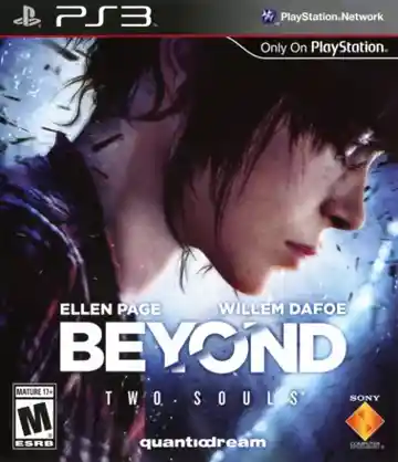 Beyond - Two Souls (USA) (En,Es,Pt) (v1.01) (Disc) (Update) box cover front